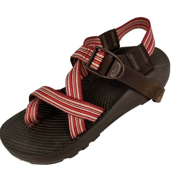 Chaco Shoes - Chaco Z/2 Adjustable Strap Classic Sandals Women 7 Red Stripe